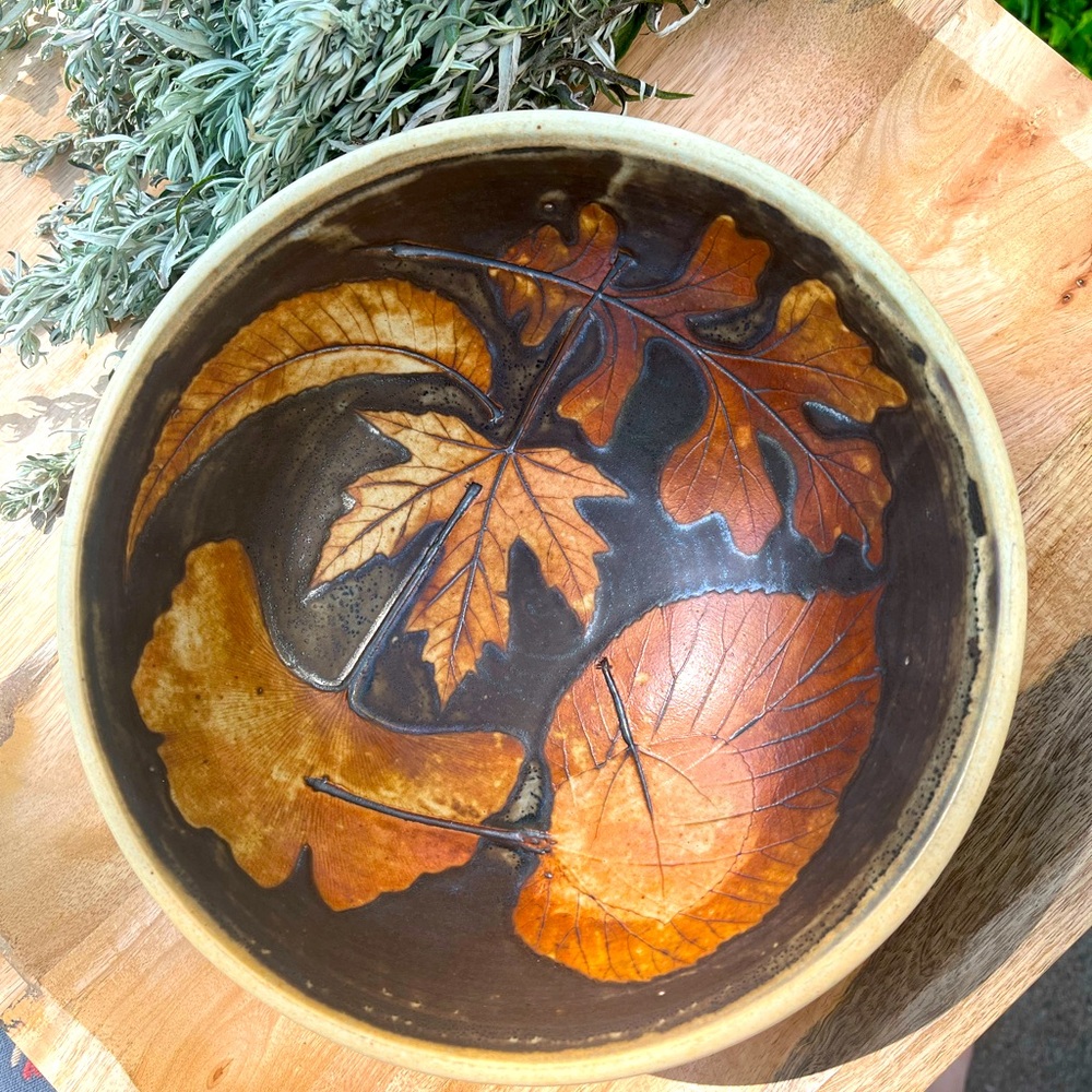 Signed Greg Jahn Pottery Bowl